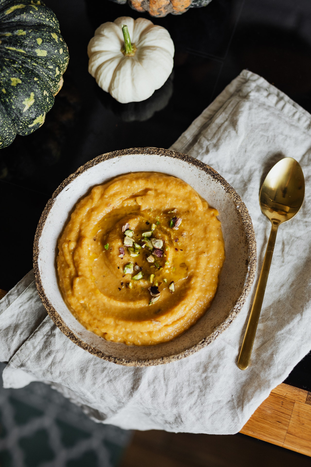 hummus pompoen